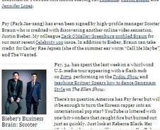 싸이, 레베카 블랙처럼 '반짝스타'될 수 있어..