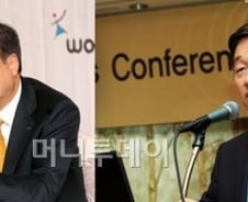 웅진코웨이, 윤석금 회장-홍준기 사장 '異夢'
