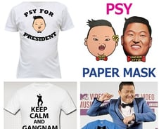 '싸이를 대통령으로'티셔츠까지 ...싸이 美 이베이도 접수