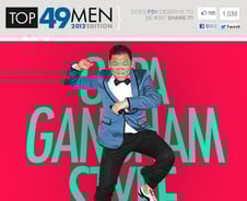 싸이 '2012 세계서 영향력있는 男' 39위...1위는?