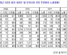 '싸이 열풍'에 내 주민번호가 해외서 덩달아 인기?