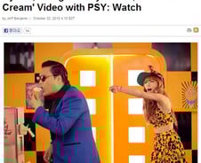 美 빌보드, 현아 '아이스크림' 소개… "싸이 출연했다"