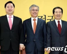 문재인, 손학규·정세균·김두관 모두 만났다