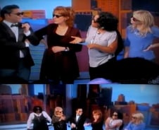 싸이 美ABC 방송 '더 뷰' 출연...바바라월터스와 말춤