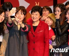 박근혜 '여성대통령론', 4년 전과 비교해보니