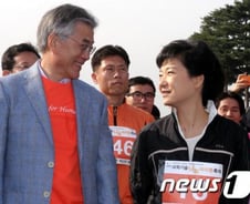 '安사퇴' 직후 당선유력 후보 朴57.1%, 文은?