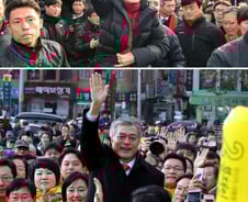 유세전 첫 주말 맞는 朴-文…각 캠프가 보는 초반 판세는