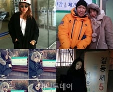 "인증샷도 '핫'하게…" ☆들의 '투표소패션' 대결