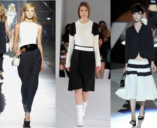 2013 S/S 패션 트렌드 키워드 '블랙 & 화이트'