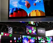 삼성·LG '곡면형' OLED TV 뭐가 다르나?