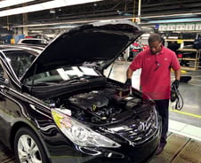 [르포]현대기아차 美 공장 "품질의 전초기지"