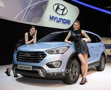 제네바모터쇼서 유럽최초 공개된 '그랜드 싼타페'