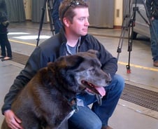 견공 '록키', 얼음물 익사직전 9살 소녀 극적 구조  