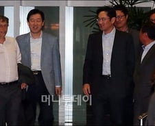 [단독][사진]회동 마친 빌게이츠와 삼성 경영진