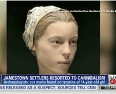 "17세기 초 美 정착민 인육 먹었다"