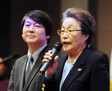 [단독] 안철수, 박영숙 전 이사장 별세 전날 문병