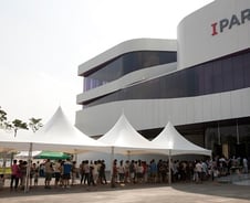 '미친 전세'에 지쳤나?···수원 아이파크 3차에 방문객 몰려