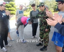 [단독]최효종 군입대 현장, '개콘'★ 총출동..'의리'