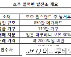 [단독]대림산업, 2000억에 호주 발전소 지분 인수