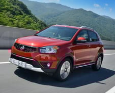 [시승기]겨울철 눈길 위의 강자 '뉴 코란도C'