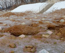 [사진][단독] 중국군 유해송환 앞두고 개토된 적군묘지 
