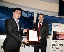 삼성 "커브드 UHD, UL TUV로부터 성능 인증서 받아