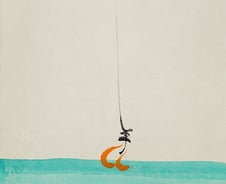 [김주대 시인의 특별한 문인화] '고요를 듣다'