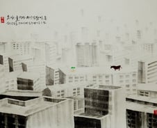 [김주대 시인의 특별한 문인화] '봄'