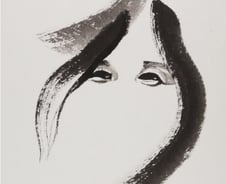 [김주대 시인의 특별한 문인화] '얼굴'