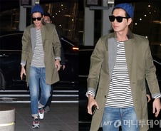 박해진 공항패션, 환상적인 비율…모델 포스 '물씬'