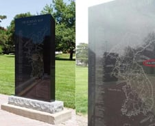 [단독]보훈처, 참전비 '일본해' 삭제? 사진조작 의혹