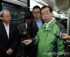 [단독]박원순 시장, 비상시 오토바이 타고 출동한다