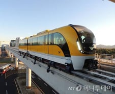 [르포]현대로템 자기부상열차 '에코비' 타보니