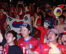 [사진]승리의 함성을 하늘 높이!