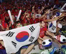 [사진]'태극전사 화이팅!'