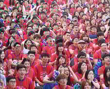 [사진]'안타까운 붉은 악마'