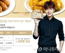 [단독]"교촌치킨 1000원 인상" 회장은 5년간 145억 '현금배당'