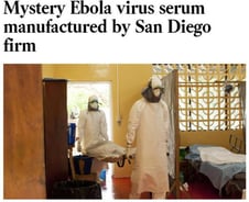 "에볼라 환자, 치료제 투여 하루만에 혼자 샤워"