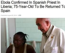 에볼라 감염 스페인 신부도 본국 송환 결정