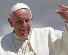 [단독]프란치스코 교황 돌아갈때 조양호 회장 동승 의전