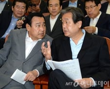 김무성 "세월호특별법과 민생법안 분리 처리하자"