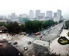 광화문광장 교황 시복식 관람, 여기가 '숨겨진 명당'