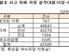 [단독]세월호 세금 지원, 희생자 가족 몫은 고작 '0.2%'