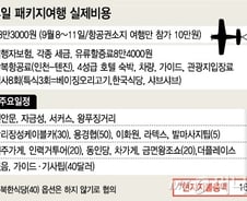 유명무실 패키지여행 총액표시제, "뭘 보호한다는 건지..."