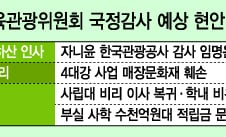 [국감이슈]교문위, 관광공사 '자니윤' 감사임명 집중추궁