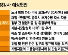 [국감이슈]근로시간 단축·4대강·저탄소차협력금제, 전운 감도는 환노위