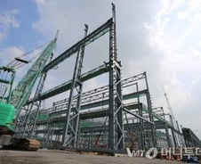 현대제철 당진제철소 특수강공장 건설현장 가보니