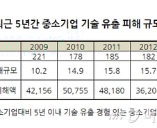 '中企 기술보호법 제정하면 뭐하나' 인력·예산 부족 '한숨'