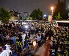 "세월호 집회, 경찰 1인 시민 0.57명 담당…광우병의 8배"