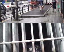 "여기 안전한가요"…아찔한 보도 위 '환풍구'